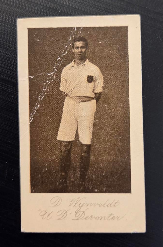 Oudste voetbal reclame verzamel plaatje UNION 1907 UD, Verzamelen, Ophalen of Verzenden, Ajax, Poster, Plaatje of Sticker