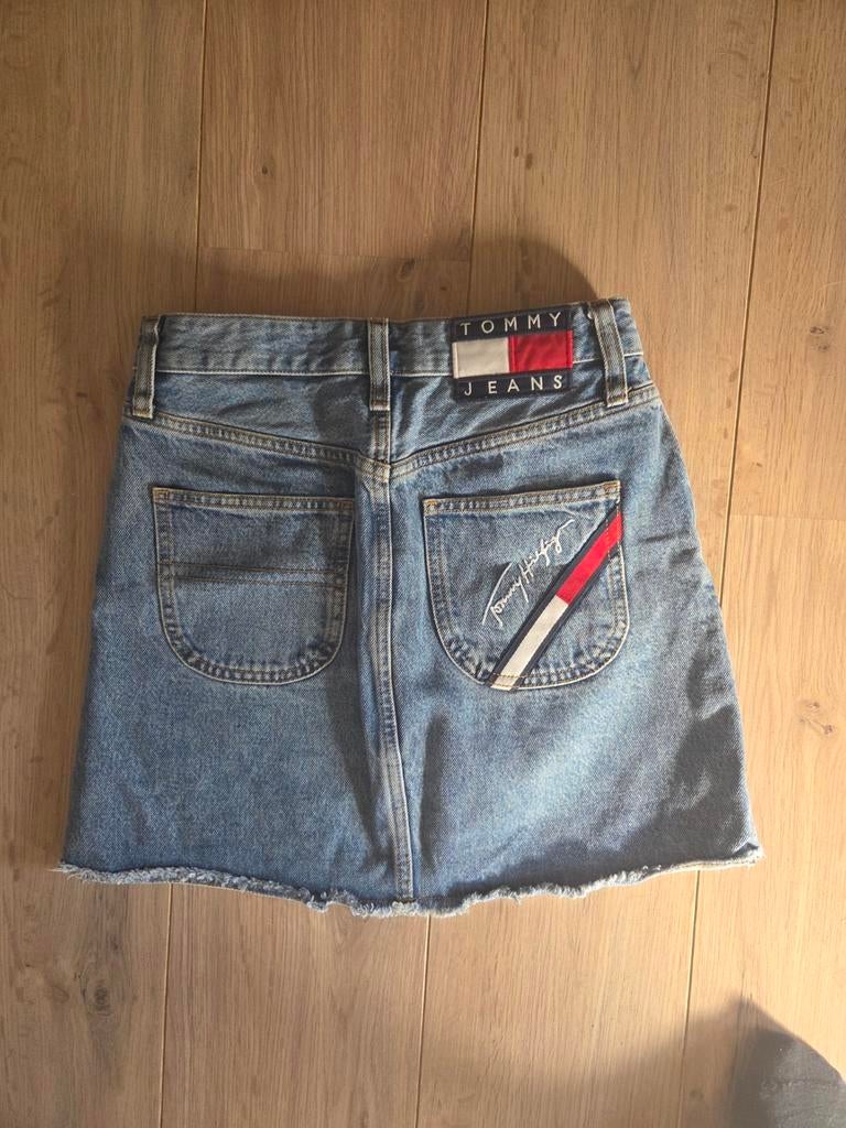 Tommy Hilfiger spijkerrok xs, Blauw, Ophalen of Verzenden, Zo goed als nieuw, Maat 36 (S)