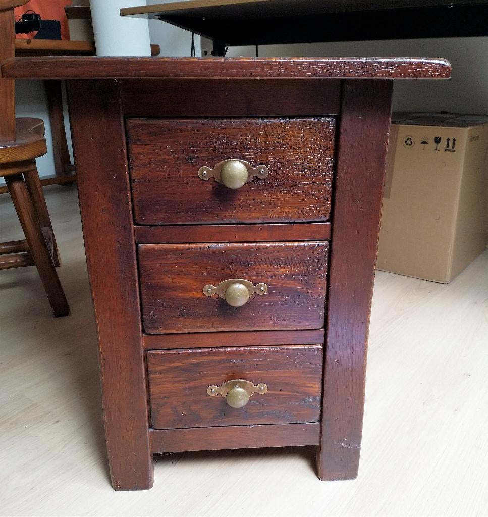 Ladekastje, koloniaal, lxbxh = 47x50x60 cm, Ophalen, Gebruikt, 50 tot 100 cm, Koloniaal