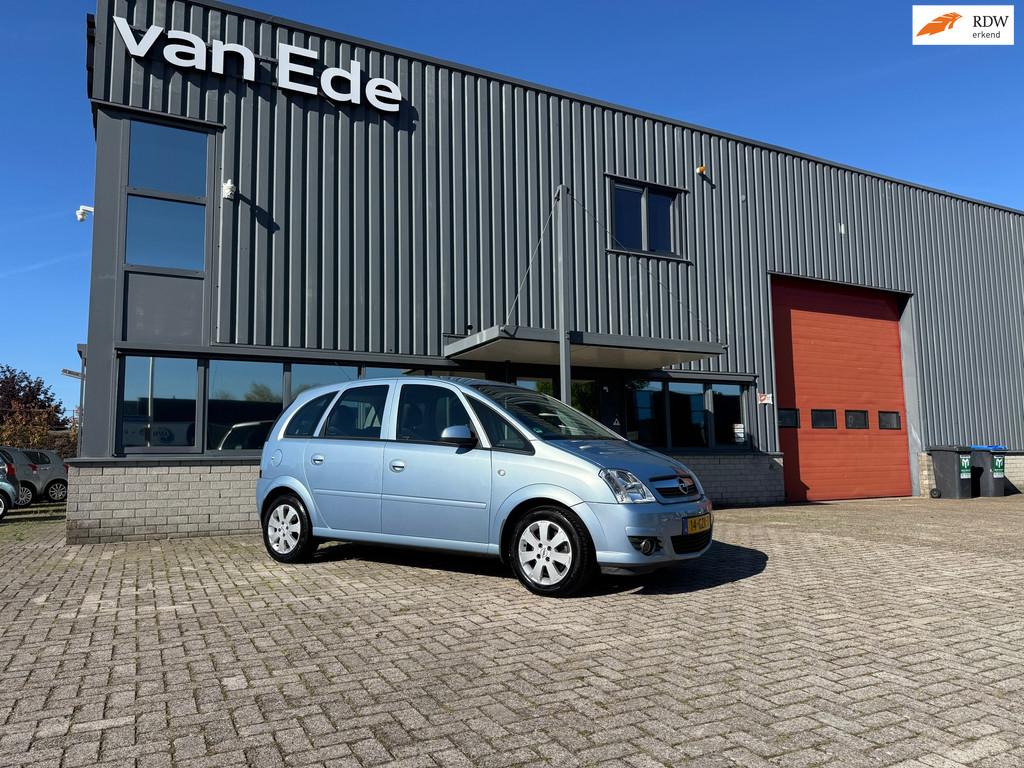 Opel Meriva 1.6-16V Temptation Airco Nwe Apk, Auto's, Opel, Voorwielaandrijving, Gebruikt, Zwart, 4 cilinders