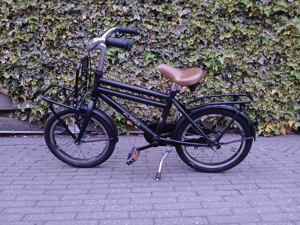 16 inch jongensfiets Alpina, Fietsen en Brommers, Ophalen, Gebruikt, Alpina, Handrem