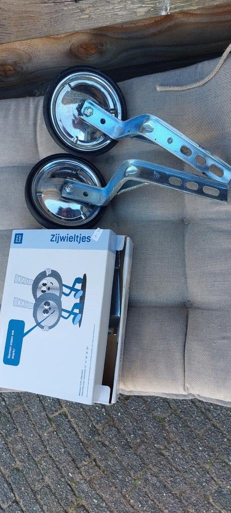 Pex Kids Metalen Zijwieltjes - Universeel voor Kinderfietsen, Fietsen en Brommers, Fietsonderdelen, Pex Kids, Overige typen, Kinderfiets