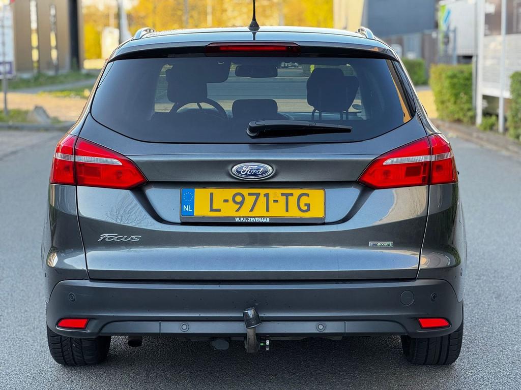 Ford Focus Wagon 1.0 Titanium, Auto's, Start-stop-systeem, 125 pk, Gebruikt, Euro 6