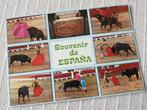 1.845 Souvenir de España - 8 afbeeldingen Taurinas, Ophalen of Verzenden, 1980 tot heden, Gelopen, Spanje