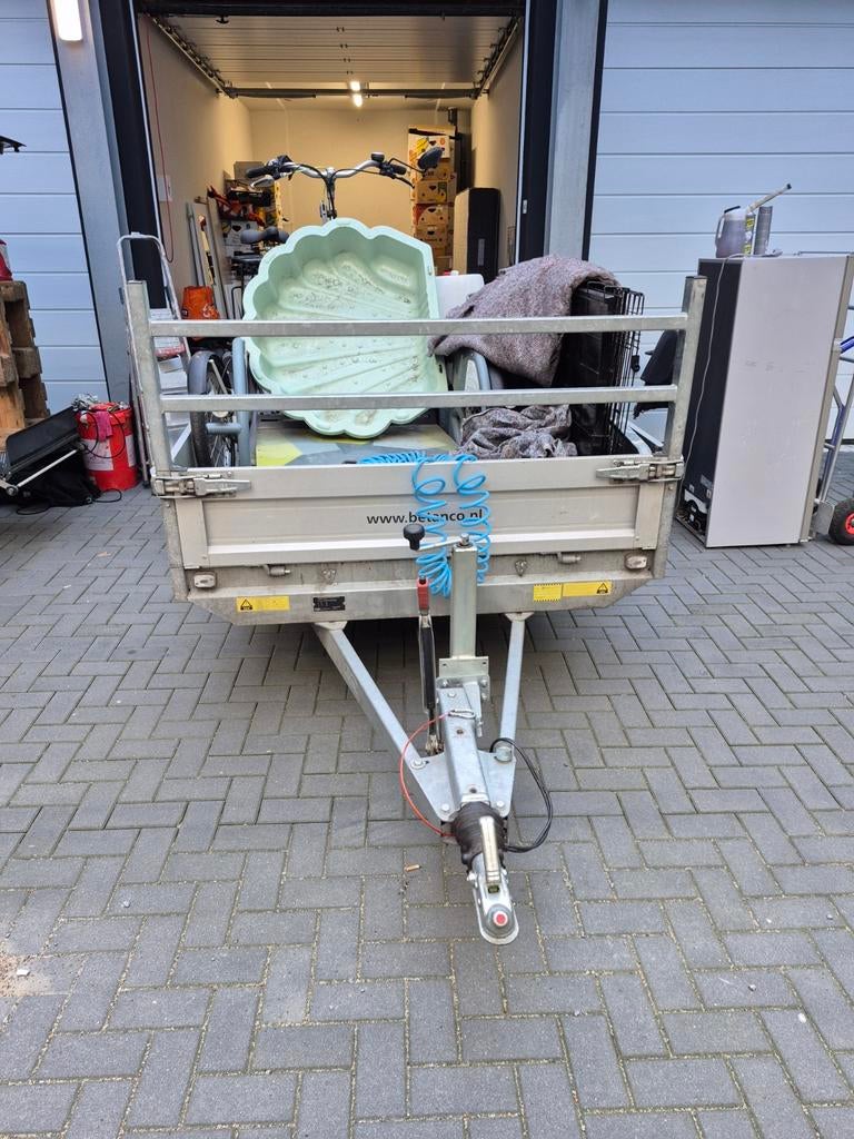 Geremde enkelasser met kenteken 24-WR-TD, Auto diversen, Aanhangers en Bagagewagens, Ophalen of Verzenden