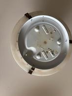 Te koop ronde plafondlamp met matglas, Ophalen, Zo goed als nieuw
