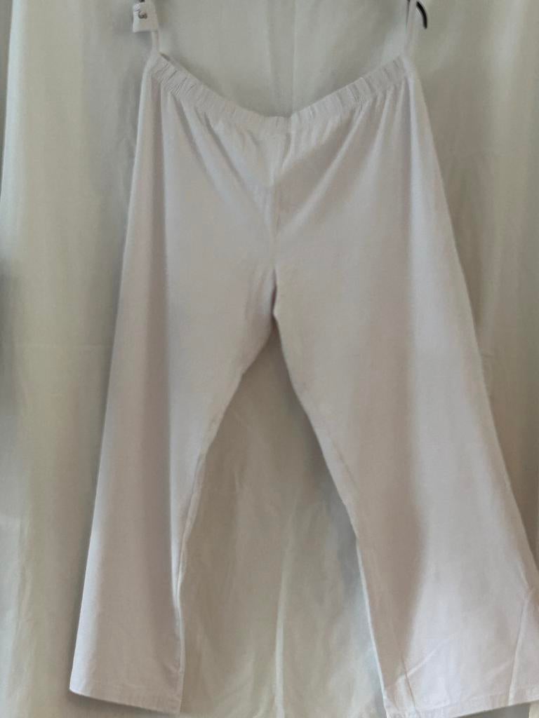 Mateloos Broek travelkwaliteit wit maat 50-54, Ophalen of Verzenden, Gedragen, Wit, Broek of Spijkerbroek