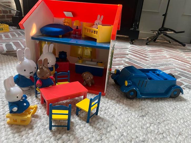 Grote set Nijntje speelgoed, Kinderen en Baby's, Speelgoed | Overig, Gebruikt, Jongen of Meisje, Ophalen of Verzenden