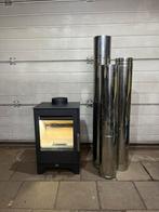 Houtkachel allesbrander overkapping Terraskachel kachelpijp, Ophalen of Verzenden, Zo goed als nieuw, Hout, Houtkachel