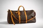 Louis Vuitton Keepall 60 Bandoulière – Vintage, 40 tot 60 cm, 20 tot 30 cm, Bruin, Minder dan 35 cm