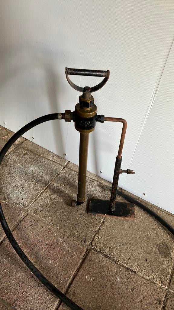 Brandweer spuit/ blusser, Ophalen, Koper of Brons