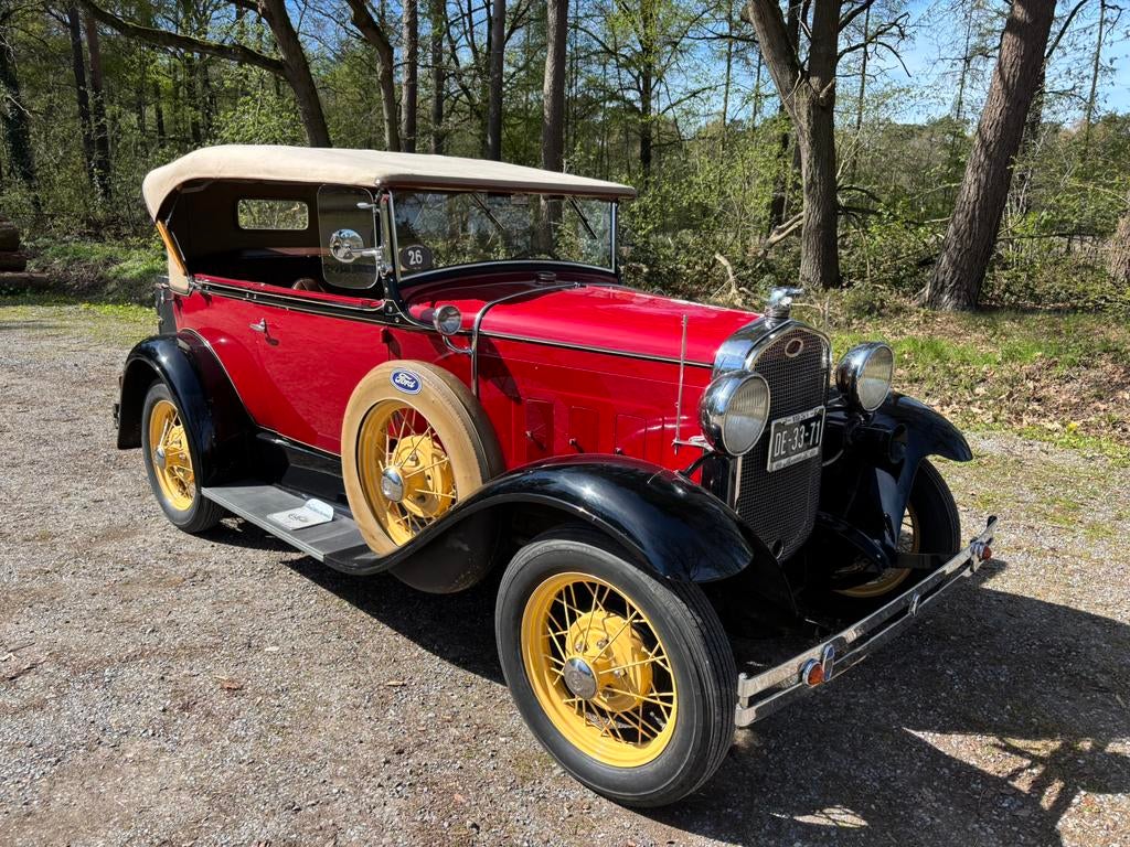 A Ford 1931 Pheaton de luxe oudere restauratie i.z.g.st., Auto's, Oldtimers, Particulier, Te koop