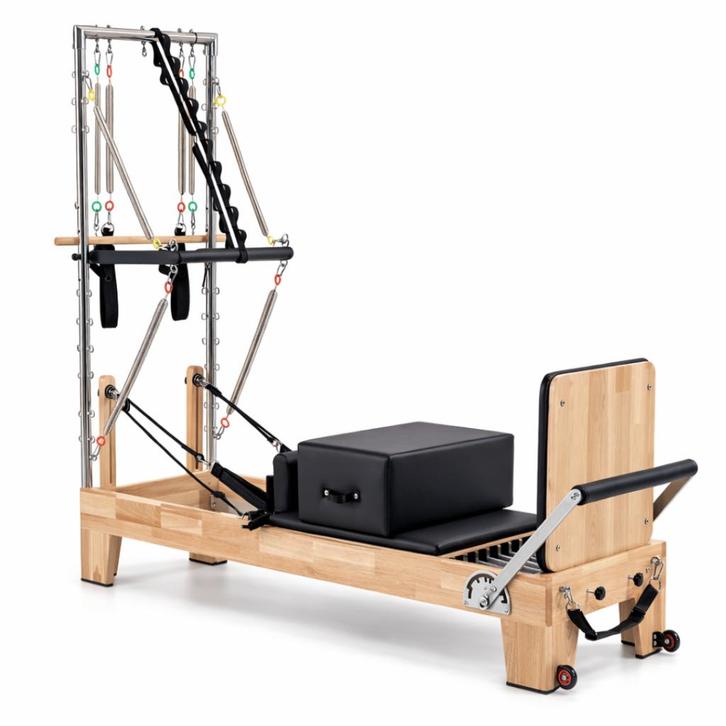 Pilates Reformer met Tower – Professioneel Pilates Toestel, Sport en Fitness, Yoga en Pilates, Zo goed als nieuw, Overig, Verzenden