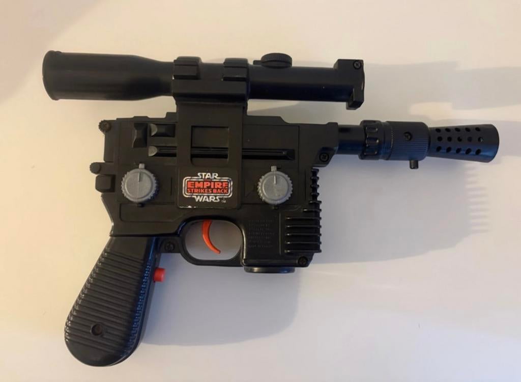Star Wars Han Solo DL-44 Blaster Kenner 1978, Verzamelen, Star Wars, Ophalen of Verzenden, Zo goed als nieuw, Actiefiguurtje