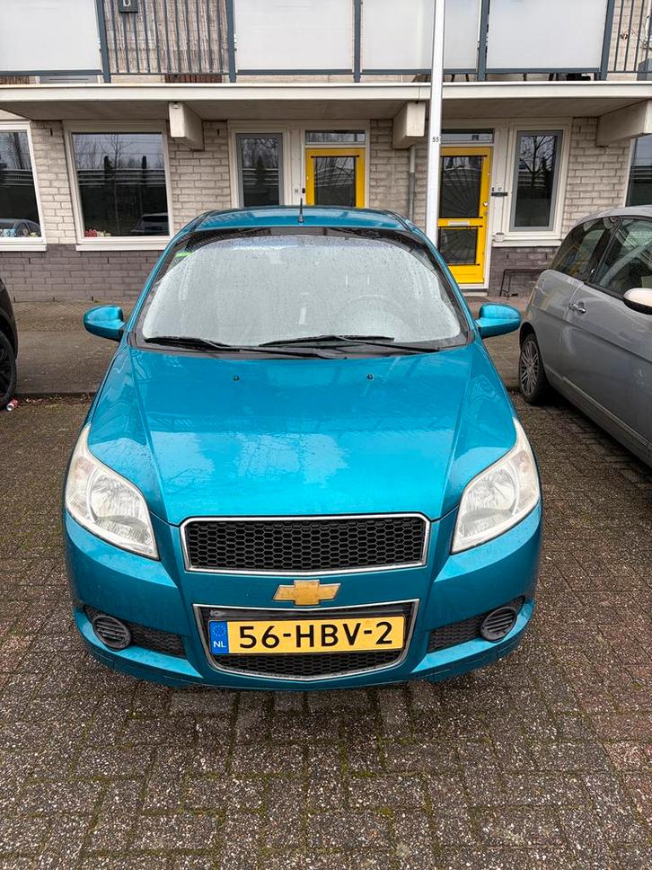 Chevrolet Aveo 1.2 16V 5D 2008 Blauw, Auto's, Chevrolet, Particulier, Aveo, Benzine, B, Hatchback, Handgeschakeld, Origineel Nederlands
