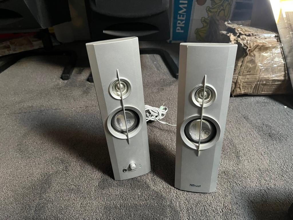 Trust SP-2450M 2.0 Speaker SE, Computers en Software, Pc speakers, Ophalen of Verzenden, Gebruikt, TRUST