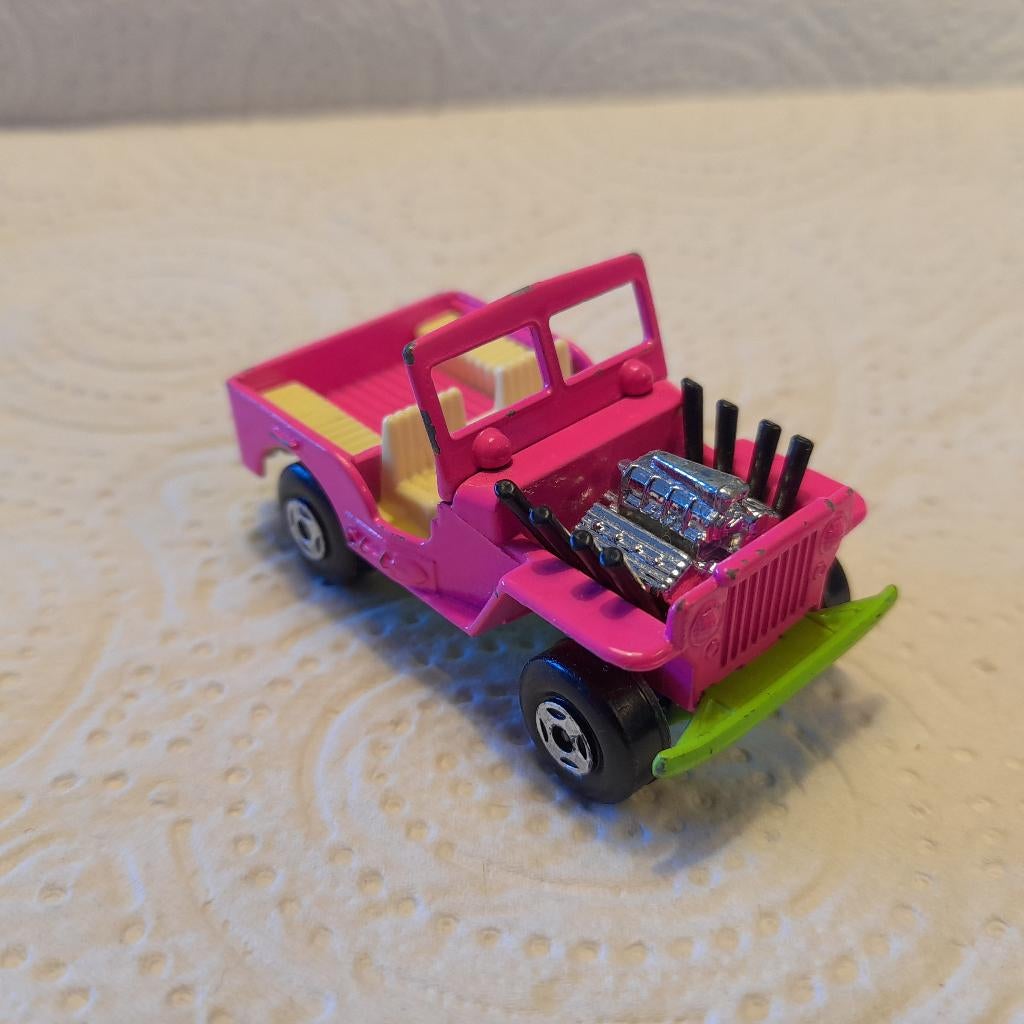 Matchbox Lesney JEEP hot rod., Ophalen of Verzenden, Gebruikt, Auto