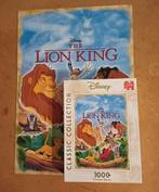 Disney Lion King puzzel 1000 stukjes (Jumbo), Ophalen of Verzenden, 500 t/m 1500 stukjes, Zo goed als nieuw