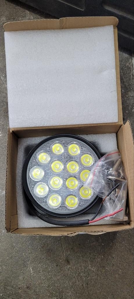 42W Ronde LED Werklamp - SPECILIGHTS, Ophalen, Nieuw, Universele onderdelen