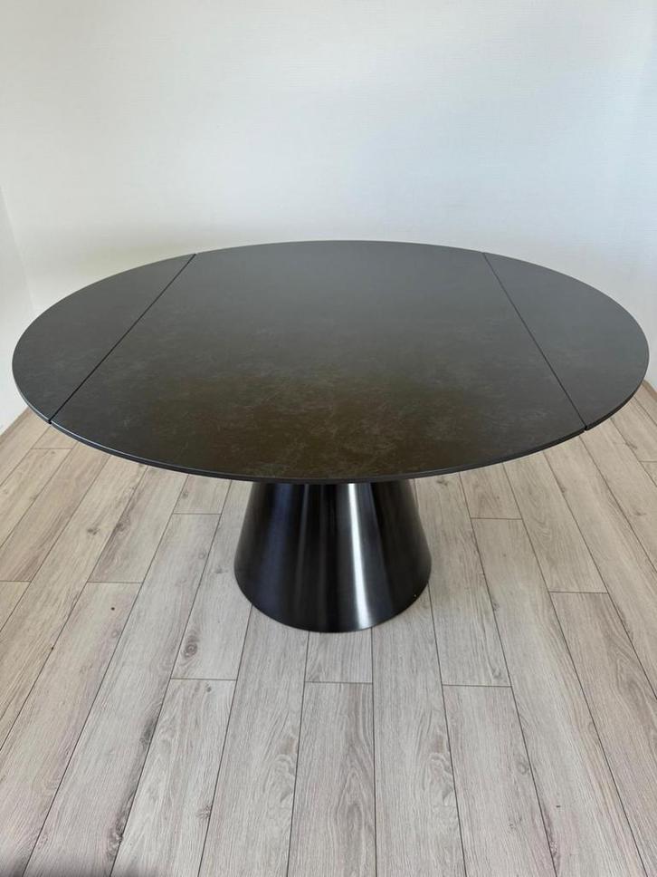 Eettafel draaibaar uitschuiftafel, Huis en Inrichting, Tafels | Eettafels, Nieuw, 100 tot 150 cm, Rechthoekig, Metaal, Ophalen