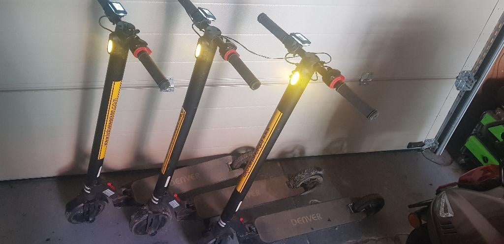 3x step Denver, Fietsen en Brommers, Steps, Ophalen, Gebruikt, Elektrische step (E-scooter), Denver