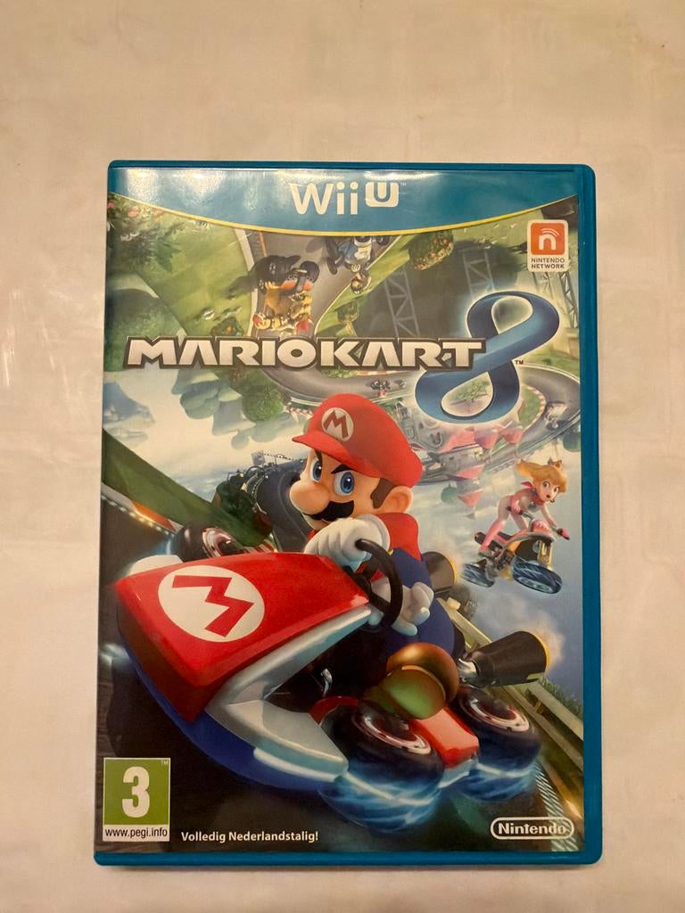 Mario Kart 8 - Nintendo Wii U - Compleet, Spelcomputers en Games, Games | Nintendo Wii U, Racen en Vliegen, Eén computer, Ophalen of Verzenden