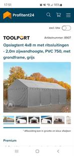 Opslagtent 4x8, Tuin en Terras, Ophalen, Overige typen, Nieuw, 4 tot 6 meter