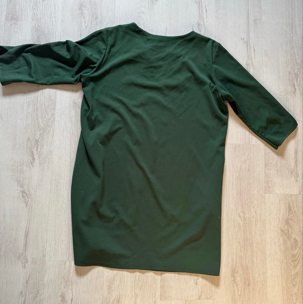 Groene jurk Fame Made in Italy maat XL, Kleding | Dames, Ophalen of Verzenden, Gedragen, Maat 46/48 (XL) of groter, Groen