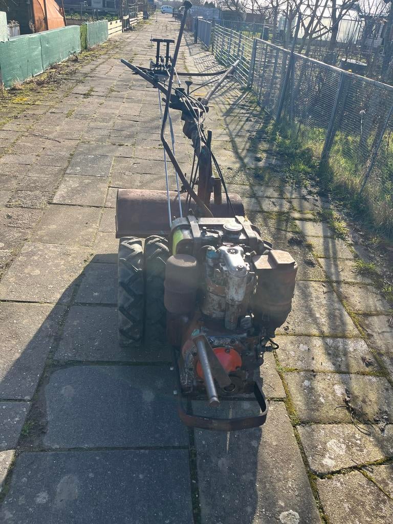 Oersterke Hatz Diesel Tuinfrees - Robuust en Betrouwbaar, Ophalen, Gebruikt