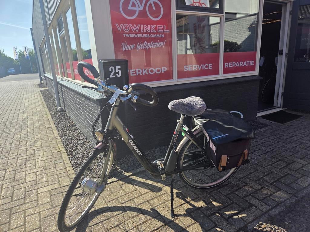 Giant Twist elektrische fiets met 2 accu's, Fietsen en Brommers, Elektrische fietsen, Gebruikt, 47 tot 51 cm, 30 tot 50 km per accu