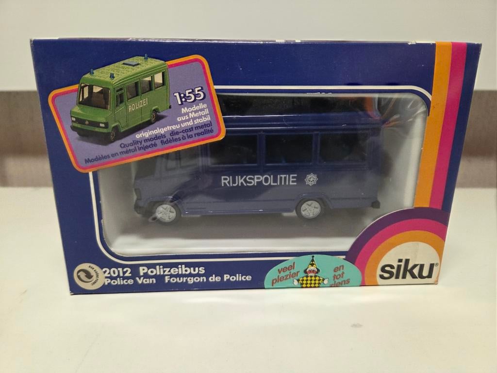 Siku Mercedes Benz bus Rijkspolitie, Hobby en Vrije tijd, Modelauto's | Overige schalen, Ophalen of Verzenden, Zo goed als nieuw