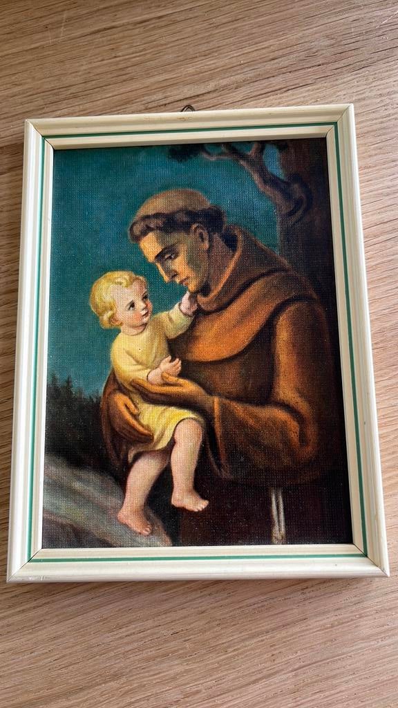Heilige Antonius van Padua met kind Jezus, Antiek en Kunst, Ophalen of Verzenden