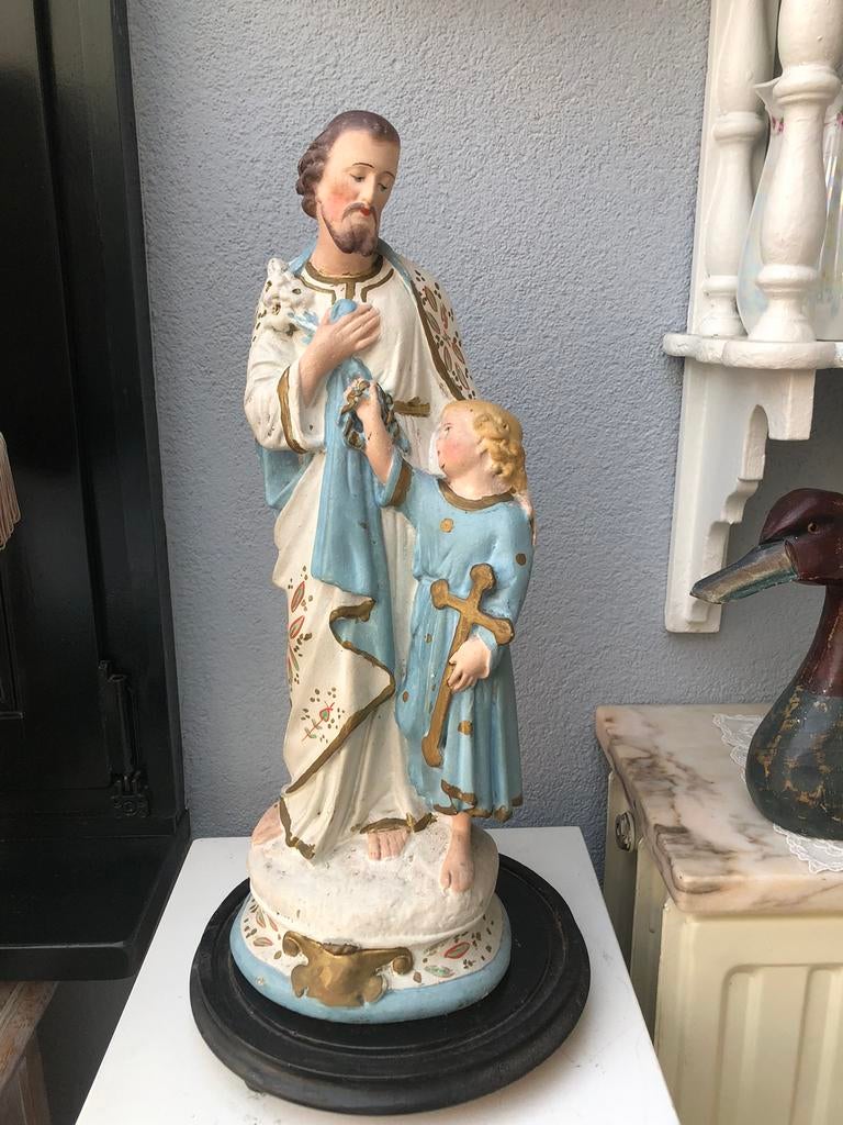 Heilige Jozef met kindje Jezus, Ophalen of Verzenden