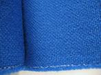 Kvadrat Hallingdal 65 750; hard blauw; restant meubelstof, Wol, Blauw, 120 cm of meer, Nieuw