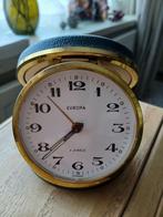 Vintage Europa reiswekker - defect, Antiek en Kunst, Antiek | Klokken, Ophalen of Verzenden