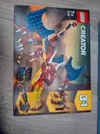 Lego Creator 31102 Vuur Draak 3-in-1 set, Ophalen of Verzenden, Zo goed als nieuw