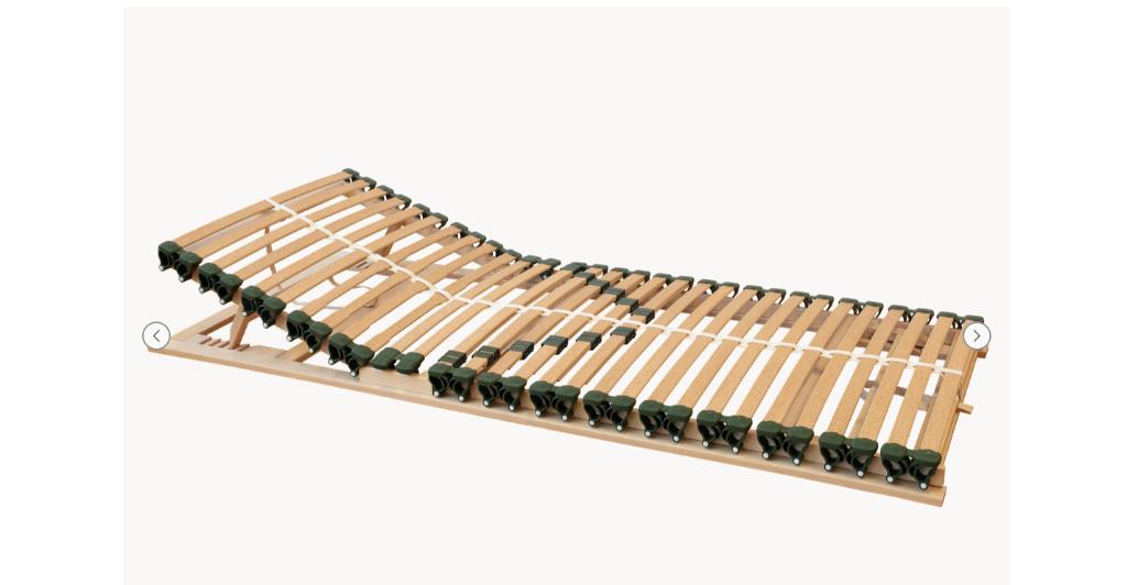 Bed incl Bio-Lattenbodem Kurk Ergoflex Hastens Allnatura, 100 cm, Eenpersoons, 210 cm, Ophalen of Verzenden