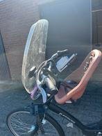 Yepp fietsstoel voorzitje met windscherm, Fietsen en Brommers, Fietsaccessoires | Fietsstoeltjes, Ophalen of Verzenden, Gebruikt