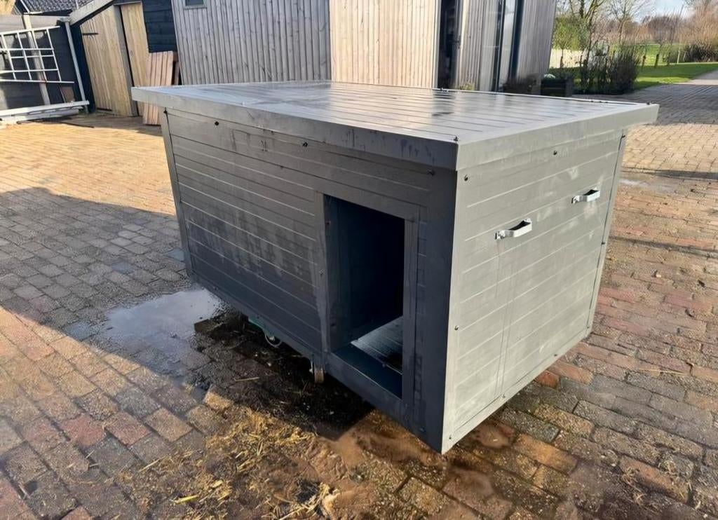 Onderhoudsvrij dierenverblijf/nachthok geïsoleerd, Dieren en Toebehoren, Schapen, Geiten en Varkens, Meerdere dieren, Geit