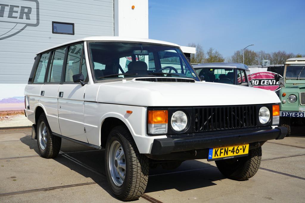 Land Rover Range Rover Classic (bj 1983), Stof, Land Rover, Wit, 126 pk