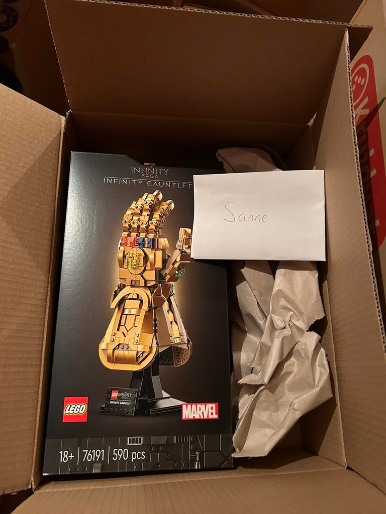 Lego Infinity gauntlet 76191 NIEUW, Marvel, Lego, Nieuw, Ophalen of Verzenden