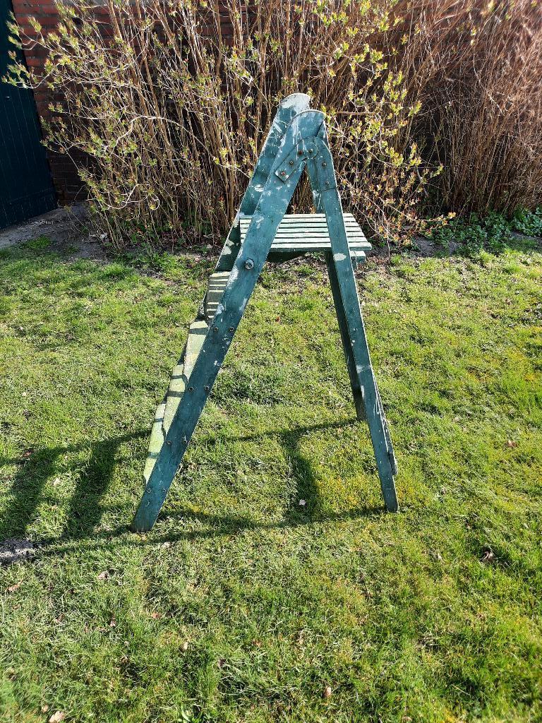 schilders trapje, Ophalen