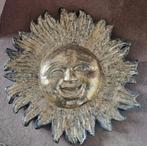 Goudkleurige Zon Wanddecoratie - 90cm, Ophalen, Zo goed als nieuw