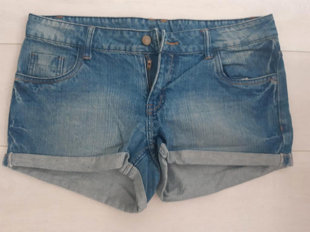 S6- 9th Avenue denim short maat L, Kleding | Dames, Kort, Blauw, Zo goed als nieuw, Ophalen