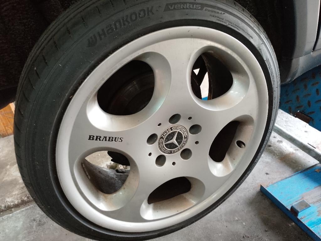 Brabus monoblock lV 18" Mercedes velgen breedset, 18 inch, Velg(en), Ophalen of Verzenden, Personenwagen