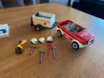 Playmobil Brandweerauto met Aanhanger en Accessoires, Ophalen, Zo goed als nieuw, Complete set