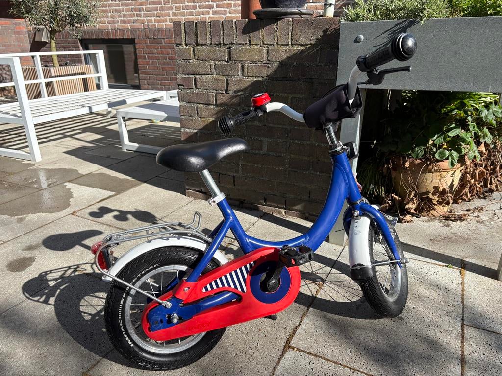 Puky Capt'n Sharky 12 inch kinderfiets blauw, Fietsen en Brommers, Fietsen | Kinderfietsjes, Ophalen of Verzenden, Gebruikt, Minder dan 16 inch