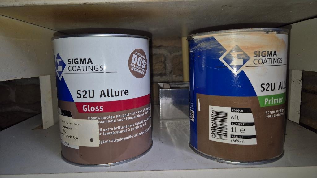 Verf, Ophalen, Overige kleuren, Zo goed als nieuw, Lak