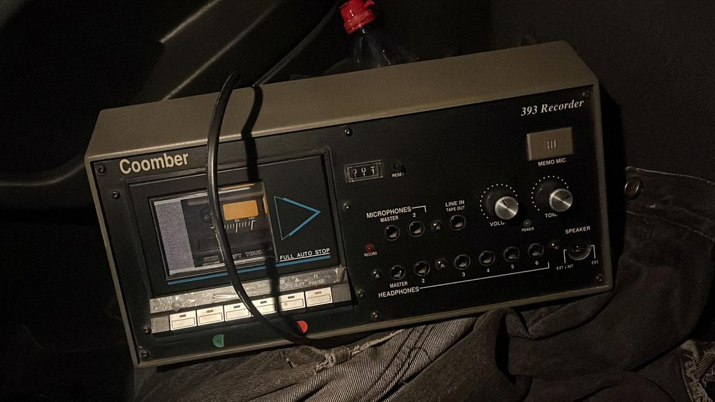 Coomber cassettedeck, ongetest, Ophalen of Verzenden, Enkel, Overige merken, Tape counter