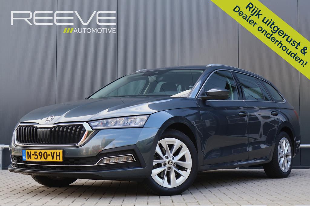 Skoda Octavia Combi 1.0 e-TSI Business Edition Plus Automaat, Auto's, Skoda, Bedrijf, Te koop, Octavia, ABS, Achteruitrijcamera